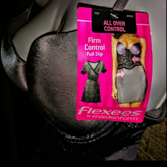 Flexees Full Shapewear Size S/M 36B Push Up NWT - Picture 9 of 11